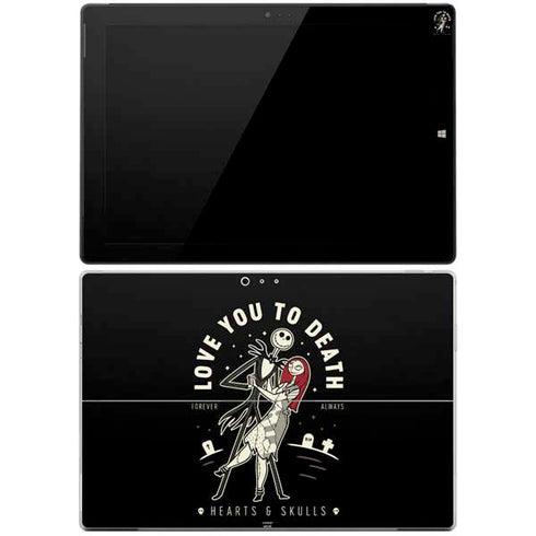 Disney The Nightmare Before Christmas Love You To Death Surface Pro 3 Skin